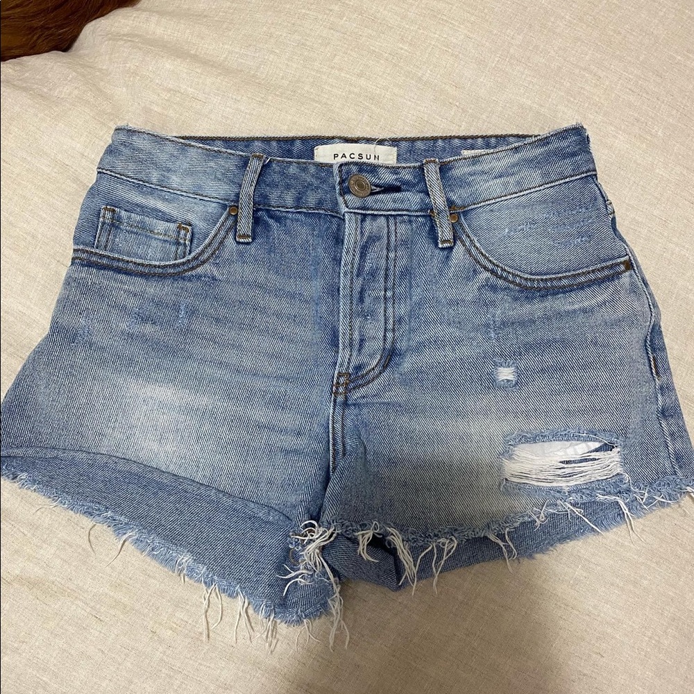 Pacsun mid rise short
